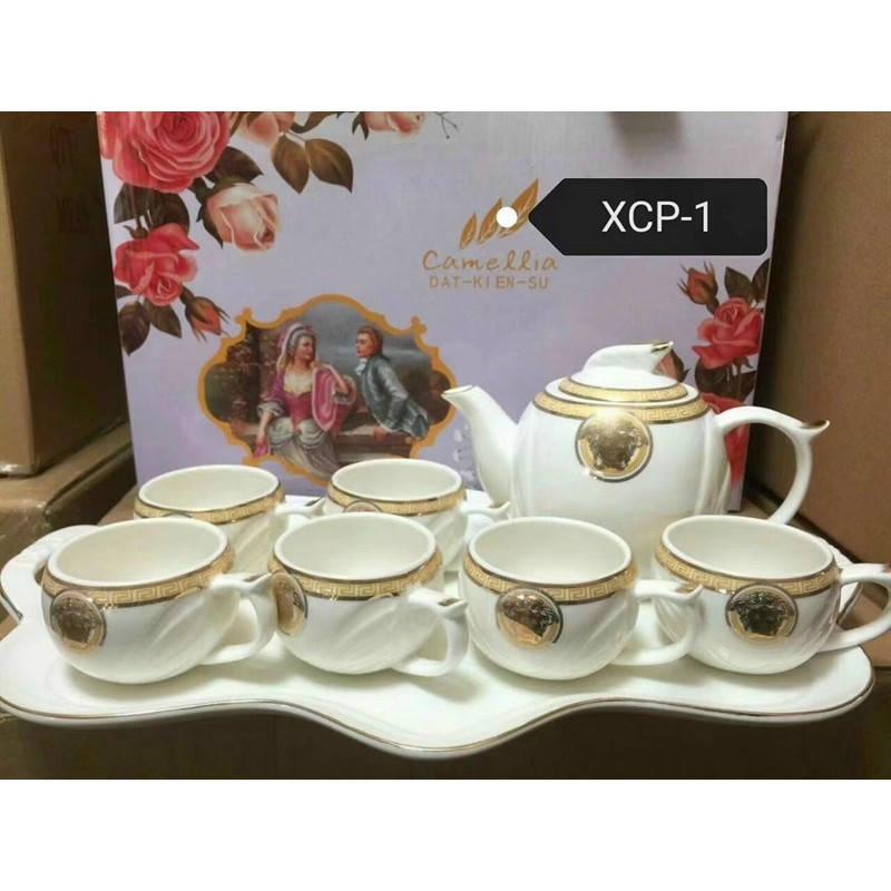 Bộ Bình Cốc Sứ xương Cao Cấp