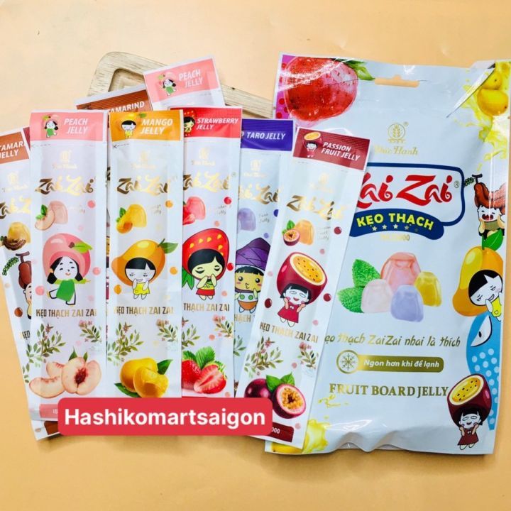 Thạch Zai Zai Đức Hạnh gói dài 320g
