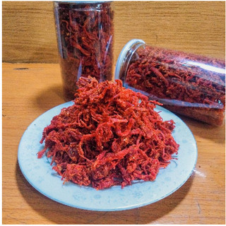 Khô bò xé sợi tẩm vị cay 300gr