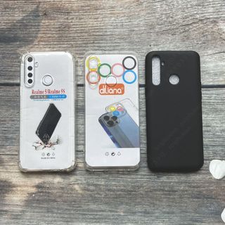 Ốp lưng Realme 5 Realme 5i Realme 5S Realme C3 loại chống sốc, loại dẻo trong và dẻo đen bảo vệ cam bền đẹp