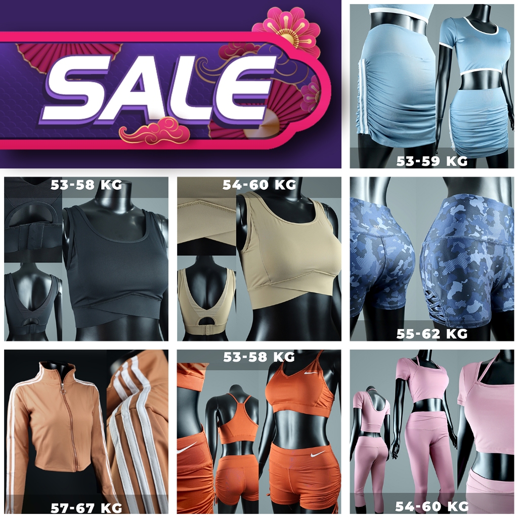 Mẫu Lẻ - Size L - SET QUẦN ÁO / ÁO TẬP GYM - YOGA - AEROBICS