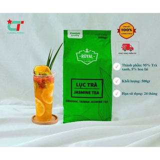 Trà Lài / Lục trà Royal pha trà sữa, trà trái cây gói 500gr