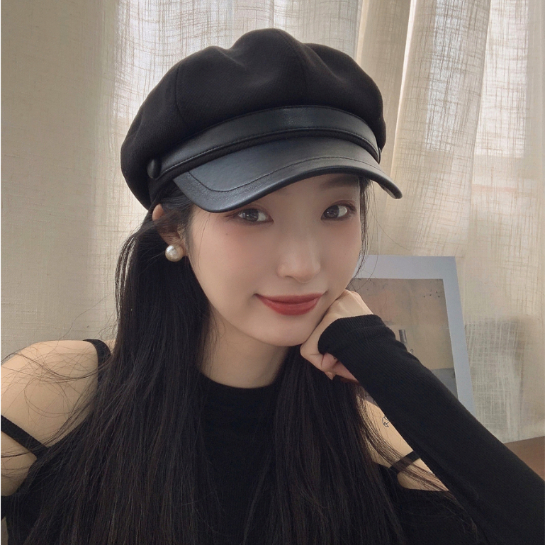 Mũ Newsboy, Mũ Nồi Lưỡi Trai Cao Cấp Phong Cách Retro Dễ Phối Đồ Kiểu Hàn Quốc | BigBuy360 - bigbuy360.vn