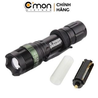 KHÔNG BAO GỒM PIN và SẠC - Đèn pin siêu sáng C'mon Power (NHIỀU MẪU)