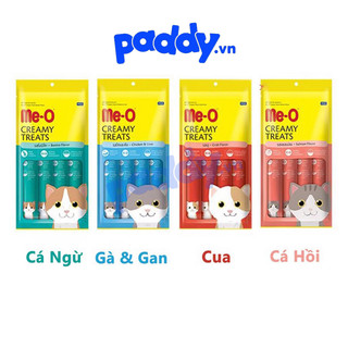 Súp Thưởng Me-O Creamy Cho Mèo Mọi Lứa Tuổi