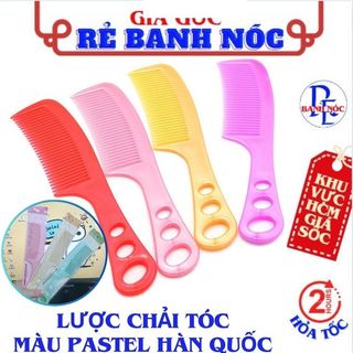 Lược chải tóc tay cầm màu pastel hàn quốc dễ thương - lược chải tóc rối, lược massage,lược gỡ rối dễ thương cho học sinh