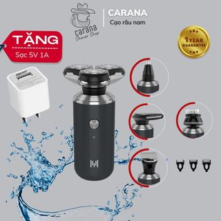 Máy cạo râu Mini đa năng M985 4 in 1, 3 lưỡi dao cạo khô và ướt tỉa lông mũi, cạo lông, tông đơ hớt tóc, máy cạo tóc nam