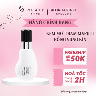 Kem hồng vùng kín, giảm thâm nhũ hoa, vùng kín, nách hữu cơ Maputi White Cream 100ml Nhật