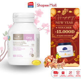 DHA cho phụ nữ mang thai Bioisland DHA 60 viên cung cấp DHA cho mẹ bầu