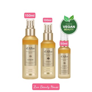 [ Vỏ Vàng] Xịt khoáng serum D'ALBA Version Mới 2022 dưỡng ẩm 50ml,100ml,150ml
