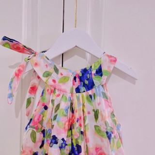 Váy đi biển họa tiết tranh sơn mài cho bé 7-32kg💕𝑭𝑹𝑬𝑬𝑺𝑯𝑰𝑷💕