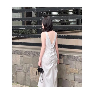 ĐẦM MAXI TƠ LỤA NHÚN
