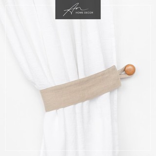 Dây buộc rèm vải Linen bột dày