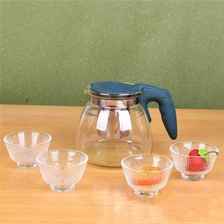 Bộ ấm chén uống trà nhật màu cafe - ấm pha trà cao cấp màu nâu