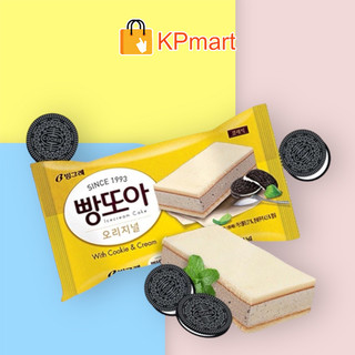 Kem bánh quy Hàn Quốc Binggrae Pangtoa Cookie n Cream 180ML