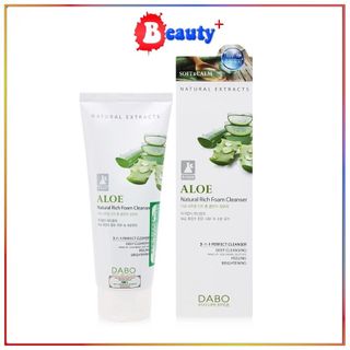 Sữa rửa mặt lô hội Hàn Quốc Dabo Natural Rich 180ml
