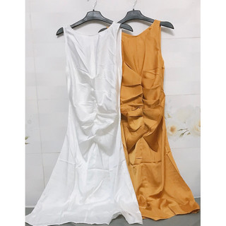 ĐẦM MAXI TƠ LỤA NHÚN