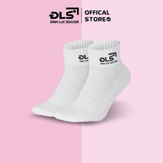 Tất Dệt Kim ĐINH LỰC SOCCER Cổ Lửng Chất Liệu Dày Dặn Chống Bai Dão