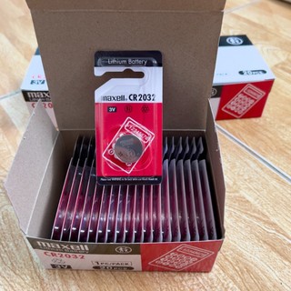 Hộp 20 viên pin maxell nhật bản cr2032 / cr2025 / cr2016 date 2032