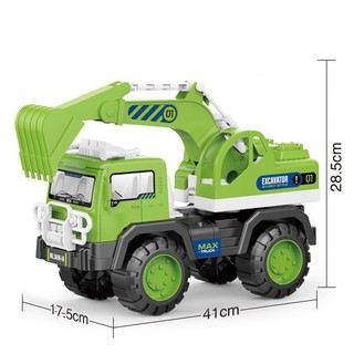 Xe máy xúc cỡ lớn cho bé, đồ chơi xe máy múc máy xúc cần cẩu siêu to, quà tặng cho bé trai bé gái