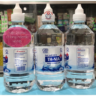 Nước muối sinh lý chai 500ml