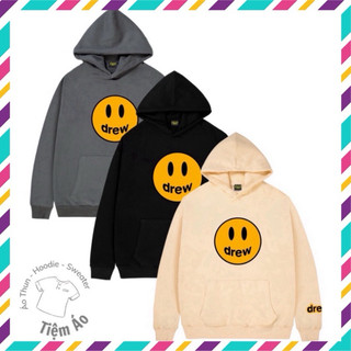  Hoodie Drew house mặt cười mũ trùm Unisex cao cấp áo nỉ mùa đông cá tinh phong cách 