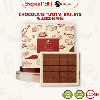 Socola Tươi Chocoline Vị Kem Sữa Bailey - Hộp 20 Viên (130gram)