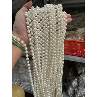  Dây hạt trai bó hoa, trang trí đám cưới, giỏ quà Tết