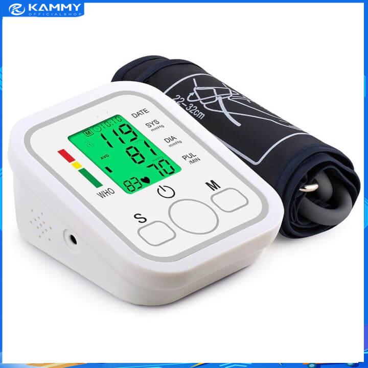 【✨HCM/Rẻ】Máy Đo Huyết Áp Nhịp Tim Điện Tử Bắp Tay Tự Động Phiên Bản Cao Cấp Chuẩn Xác-màn hình huyết áp