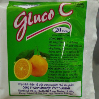 Kẹo Gluco C- Tsđk