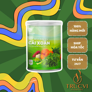 Bột nêm rau củ cải xoăn tâm an plant- based