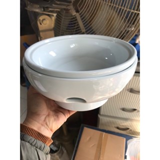 Bát nến hâm nóng thức ăn gốm sứ long hầu lohaco hàng dày có video kèm ảnh thật