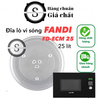 Đĩa lò vi sóng fandi 25 lít fd-ecm25 hàng chính hãng mới 100%