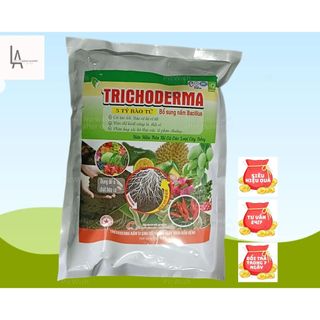 Gói 1kg TRICHODERMA giúp cải tạo đất, bảo vệ bộ rễ, hạn chế vàng lá, thối rễ, phân huỷ xác bã thực vật, ủ phân chuồng