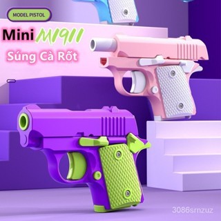 Đồ Chơi Súng Cà Rốt M1911 Dao Trọng Lực 3D Không Sát Thương Vô Tri Hot Trend Đồ Chơi Trẻ Em