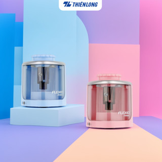 Gọt bút chì điện tự động Thiên Long SE-001 tiện lợi, an toàn và bảo vệ người dùng, màu sắc hiện đại