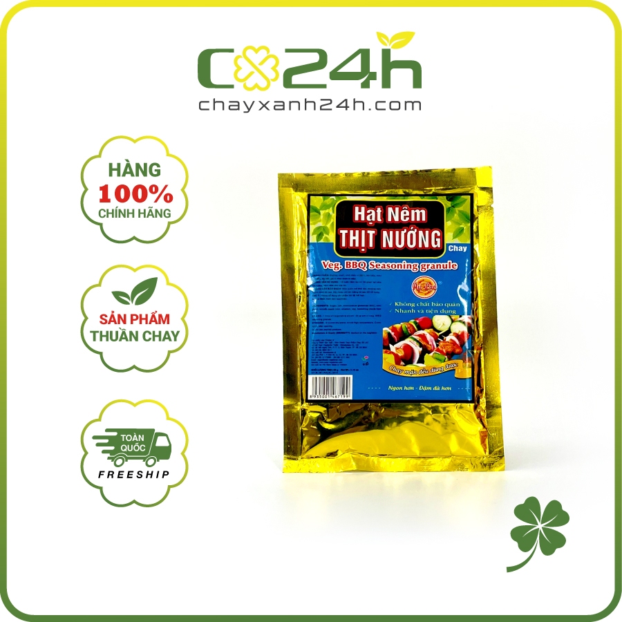 Hạt Nêm Thịt Nướng Chay Âu Lạc 90g