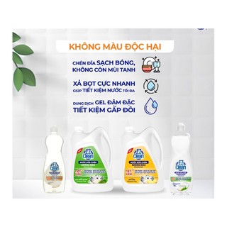 Nước rửa chén Ez Clean chai 800g