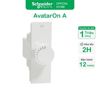 Công tắc điều chỉnh độ sáng có núm xoay - avataron a - 250 va - schneider electric - m3t1v400dm_we