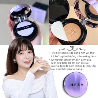 Phấn nước trang điểm hera uv mist cushione cover spf 50+ pa +++ tone c21