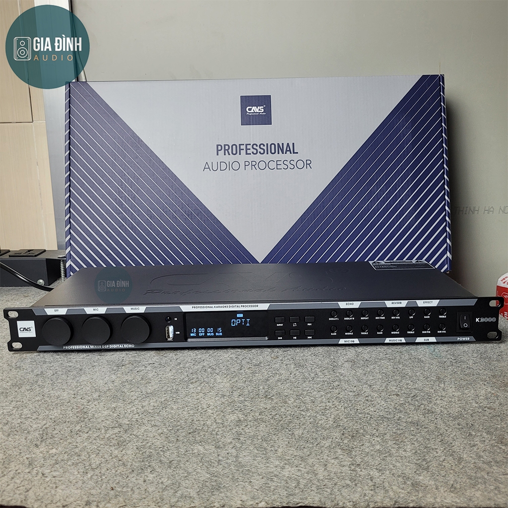 Vang cơ CAVS K3000 Cắt rú rít Feedback 3 chế độ, Bluetooth 5.0 - Chính Hãng