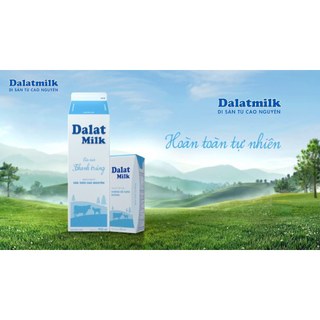  Sữa thanh trùng Dalatmilk không đường date mới mỗi ngày 