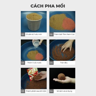 Mồi Câu Cá GUF Gấu Tôm Nam Cực