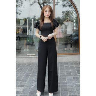 Quần culottes nữ cotton lụa dáng dài sang trọng có túi trước Vella Fashion VQ21031