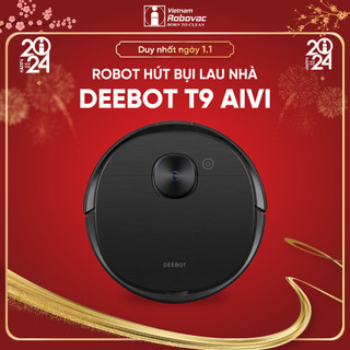 Robot hút bụi lau nhà Ecovacs Deebot Ozmo T9 AIVI_Hệ thống điều hướng Laser DtoF_Hàng Nội Địa_Hàng chính hãng