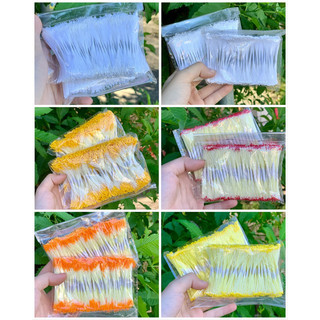 Nhuỵ hoa tăm nhỏ làm hoa mai, hoa đào kẽm nhung bịch 2500 sợi