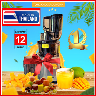 Máy Ép Chậm Công nghệ lạnh Mới nhất năm 2023 Siêu tốt Ép Rau Đồ Cứng Siêu Mạnh An toàn Công Suất Lớn Có Làm KEM BH 12th