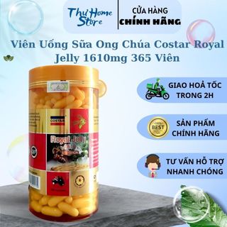 Viên uống sữa ong chúa costar royal jelly 1610mg 365 viên giúp chống lão hóa