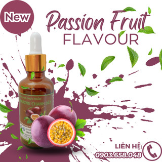 Passion Fruit Flavour - Hương Chanh dây dùng cho bánh, làm kem, syrup, nước giải khát,...