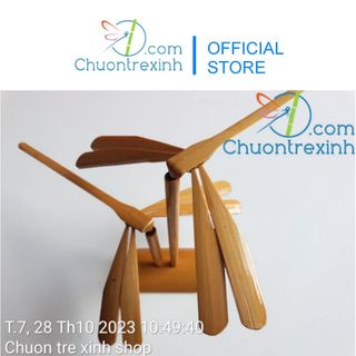 Chuồn chuồn tre mộc bóng 7cm 12cm bán lẻ